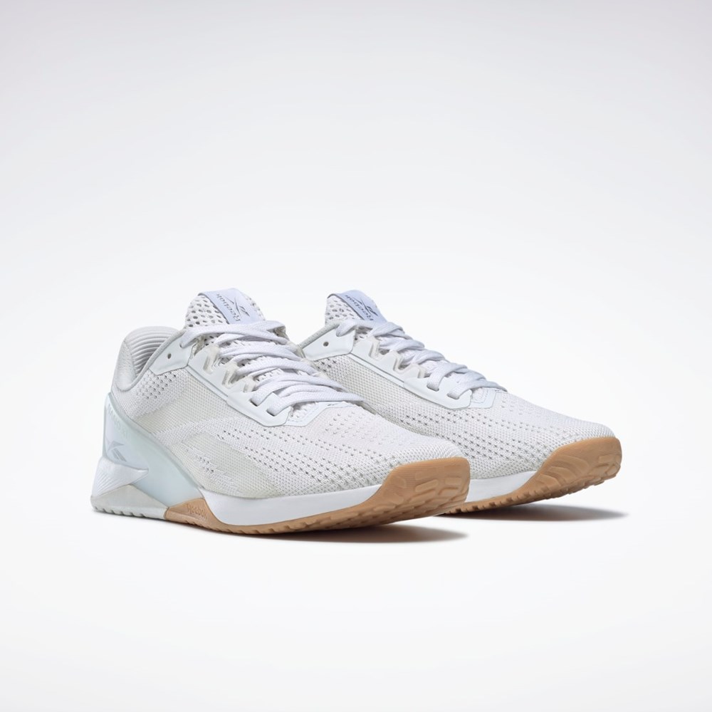 Reebok Nano X1 Treningowe Shoes Białe Szare | DEGJ-79631