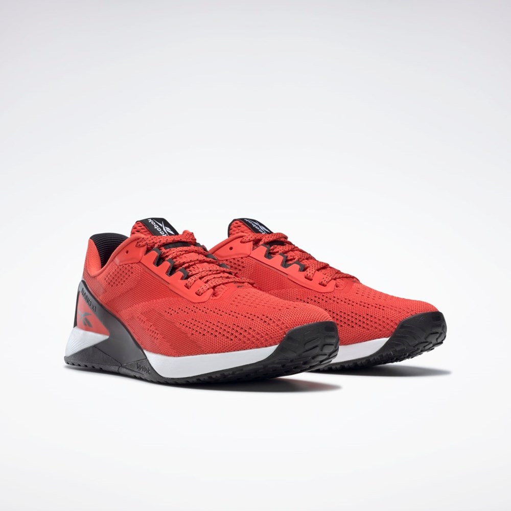 Reebok Nano X1 Treningowe Shoes Czerwone Białe Czarne | CJMA-29041