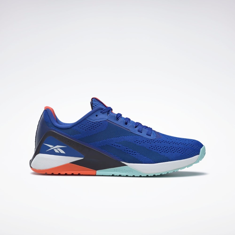 Reebok Nano X1 Treningowe Shoes Niebieskie Czerwone Granatowe | AICE-37692