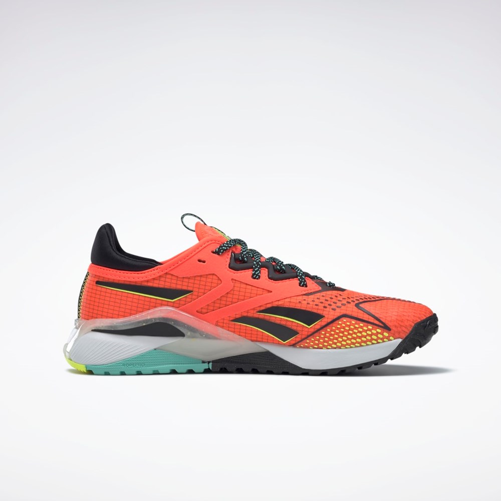 Reebok Nano X2 TR Adventure Treningowe Shoes Pomarańczowe Czarne Żółte | EKMT-23647