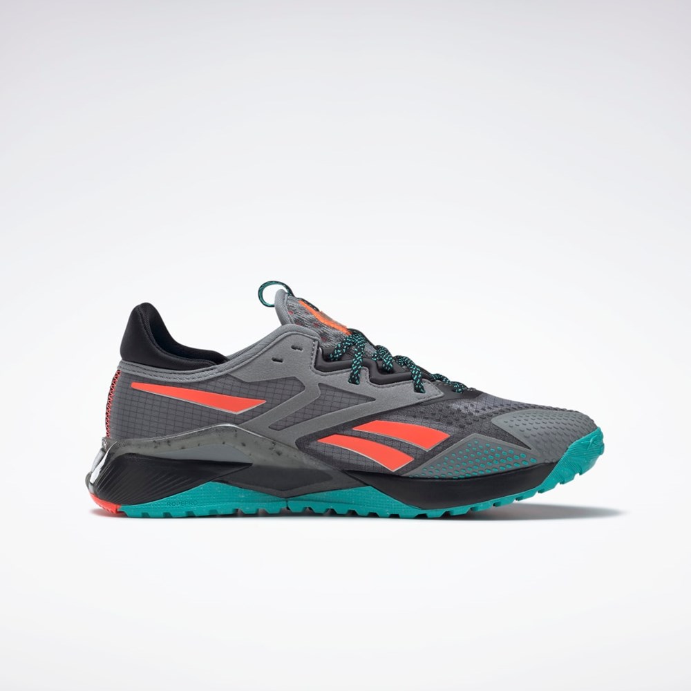 Reebok Nano X2 TR Adventure Treningowe Shoes Szare Czarne | QGKN-95683