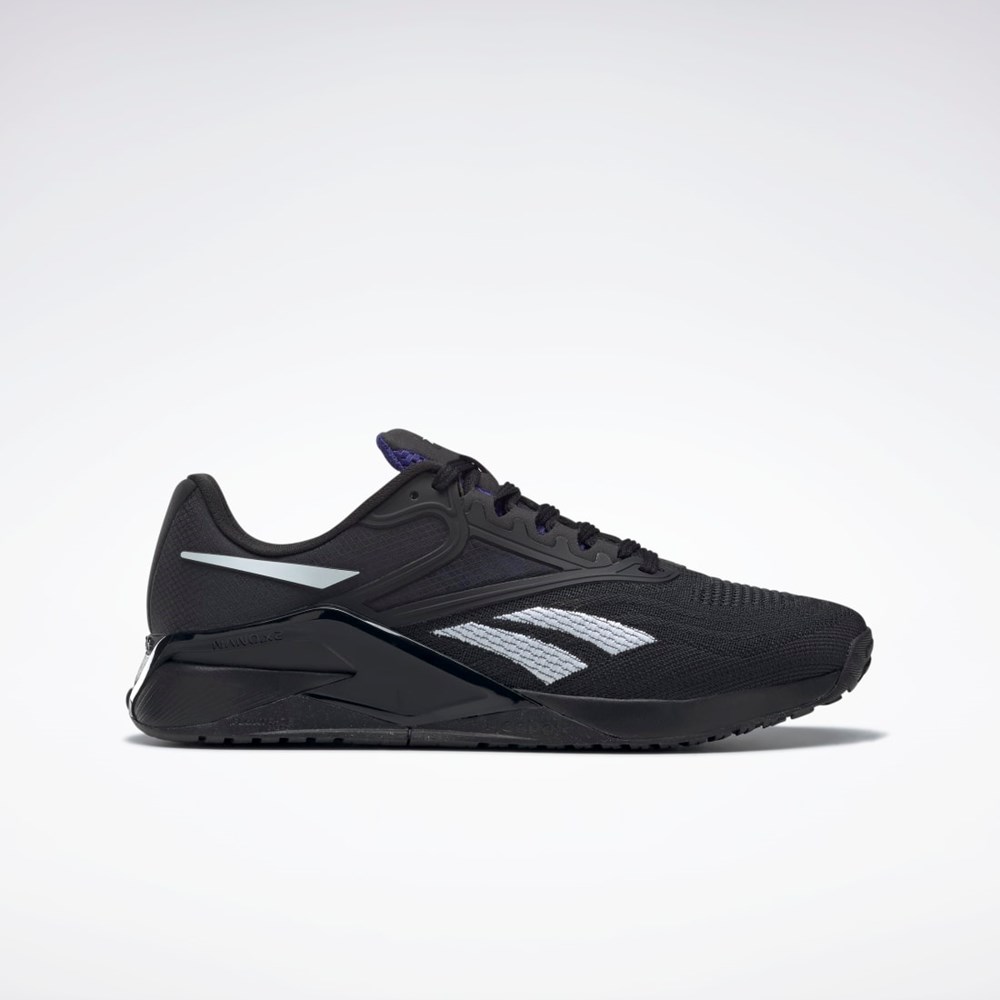 Reebok Nano X2 Treningowe Shoes Czarne Fioletowe Białe | GMUD-67908