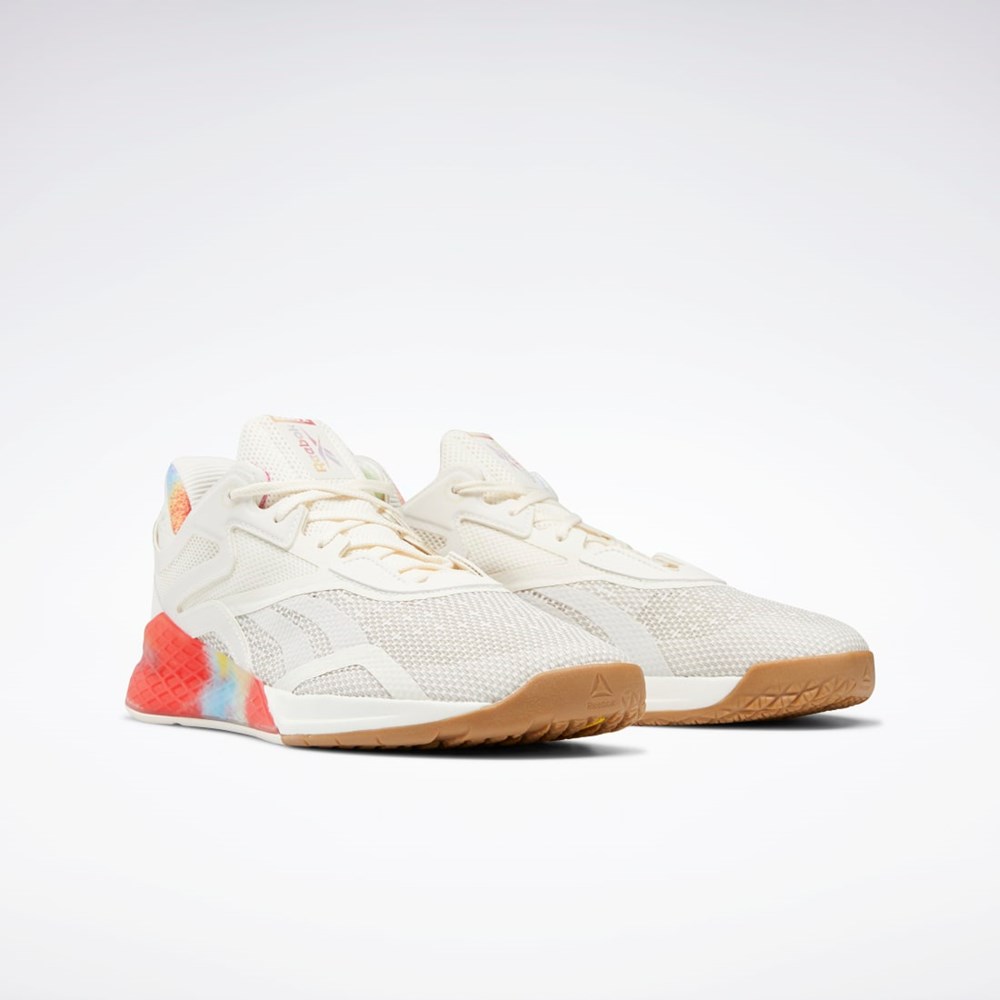 Reebok Nano X Pride Shoes Białe | HVSU-82371