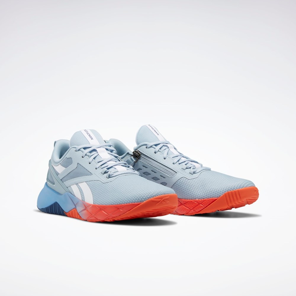 Reebok Nanoflex Parafit TR Shoes Szare Białe Niebieskie | EVGO-74320