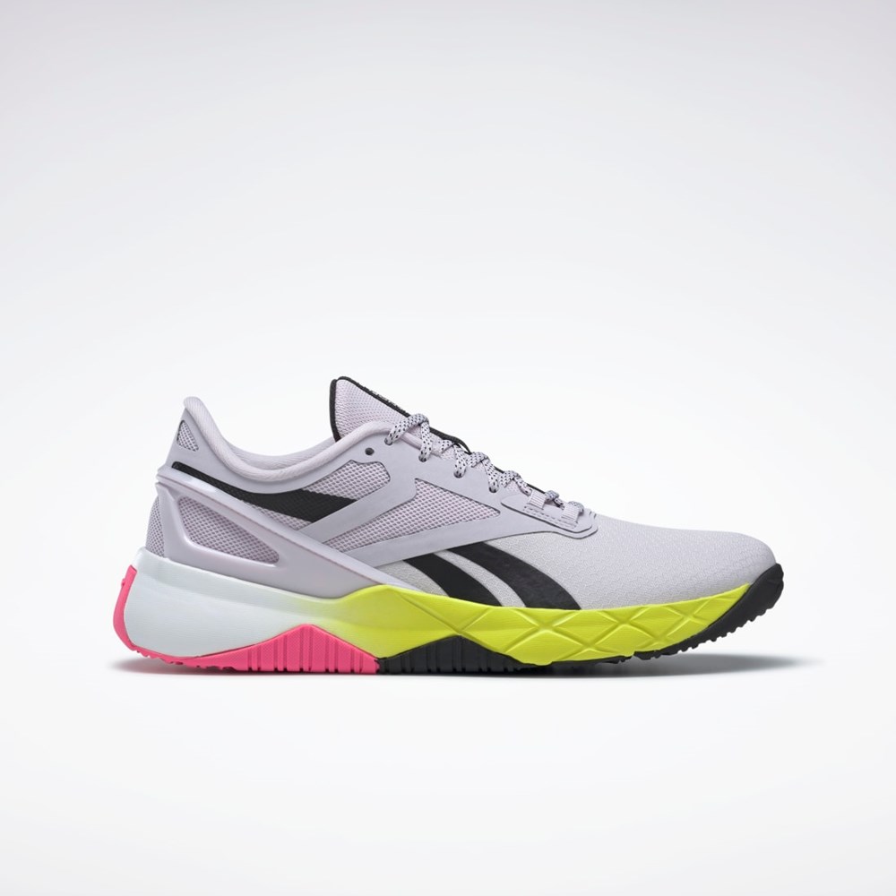 Reebok Nanoflex TR Treningowe Shoes Czarne Różowe | HIXN-38145