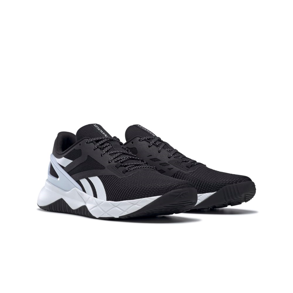 Reebok Nanoflex TR Treningowe Shoes Czarne Białe Czarne | HJZT-16945