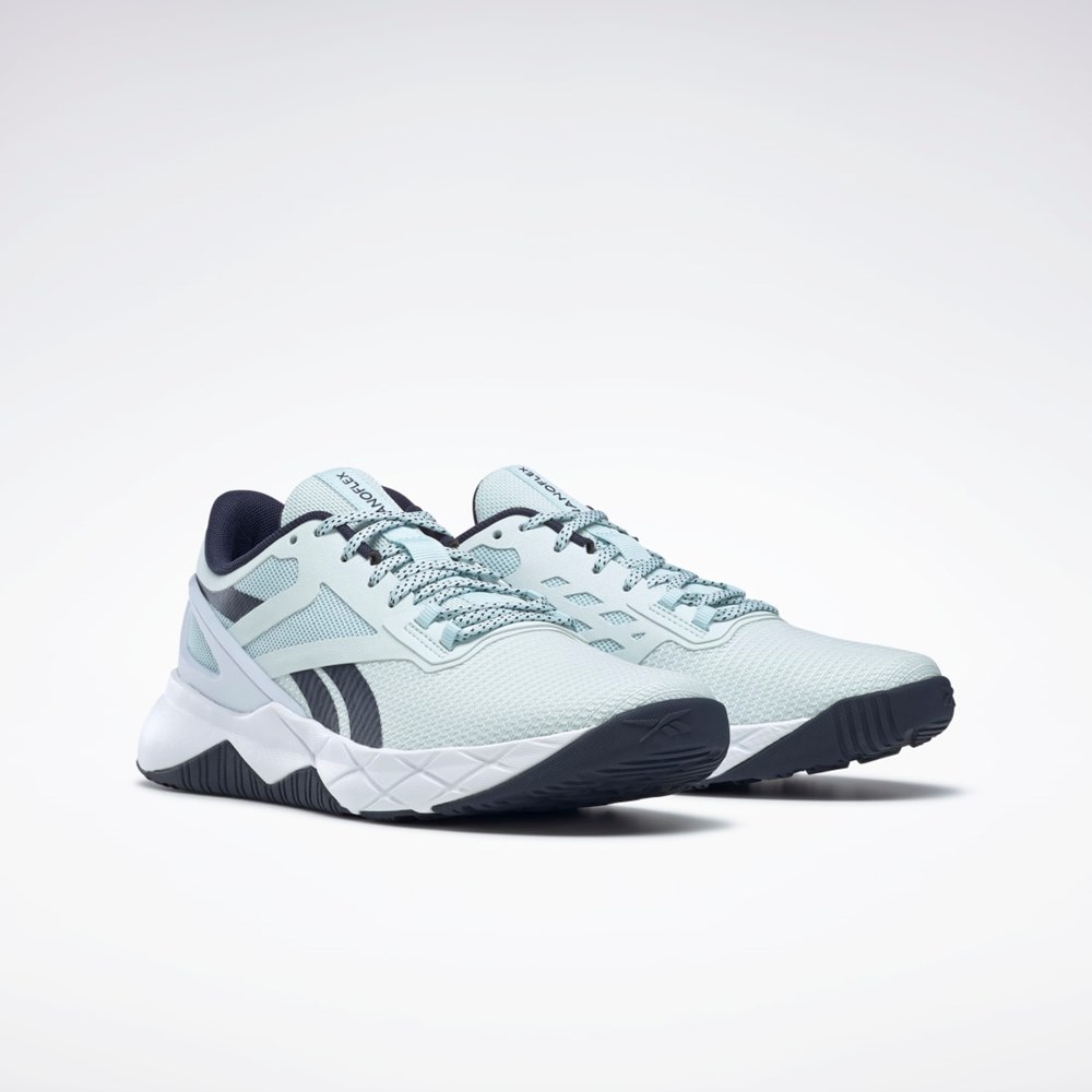 Reebok Nanoflex TR Treningowe Shoes Niebieskie Granatowe Białe | ZWOD-13760