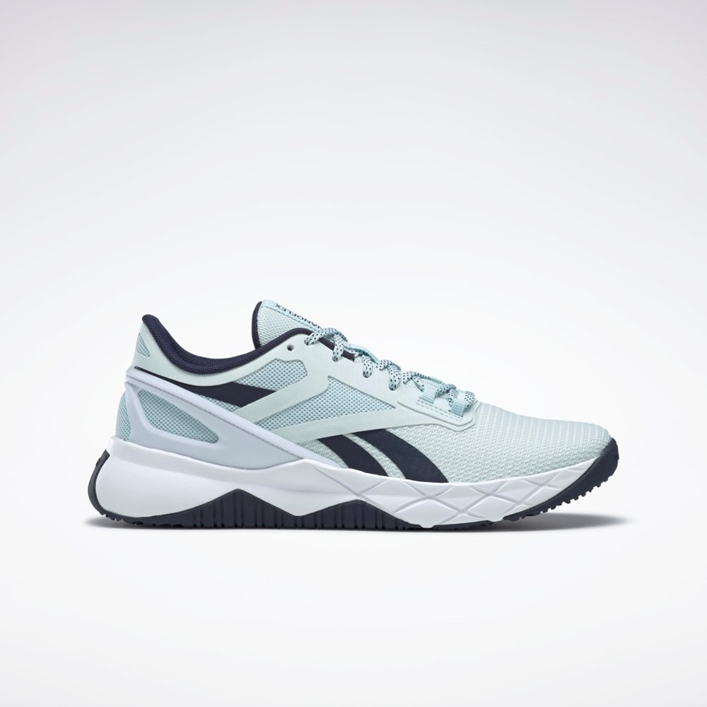 Reebok Nanoflex TR Treningowe Shoes Niebieskie Granatowe Białe | ZWOD-13760