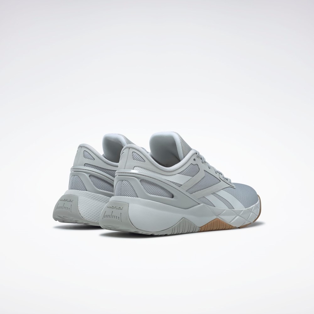 Reebok Nanoflex TR Treningowe Shoes Szare Białe Szare | QZKW-74236