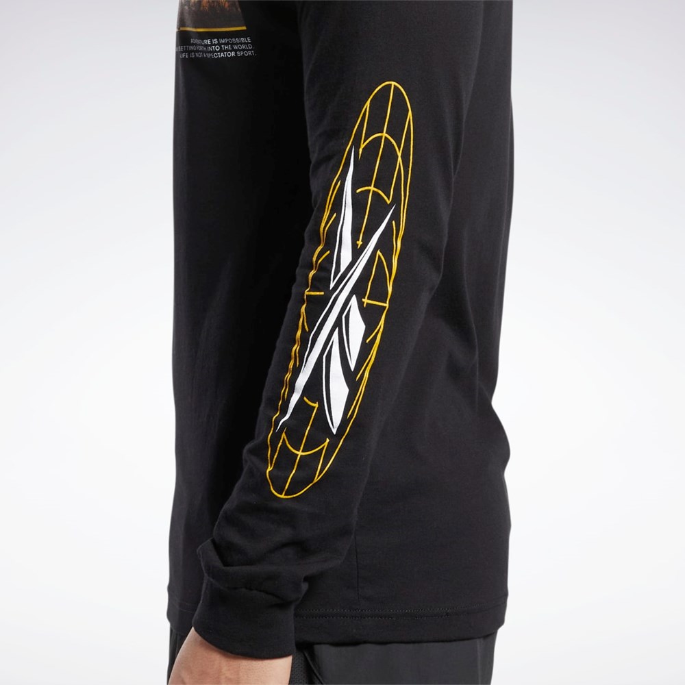 Reebok National Geographic Long Sleeve T-Shirt Multi | SMYP-98045