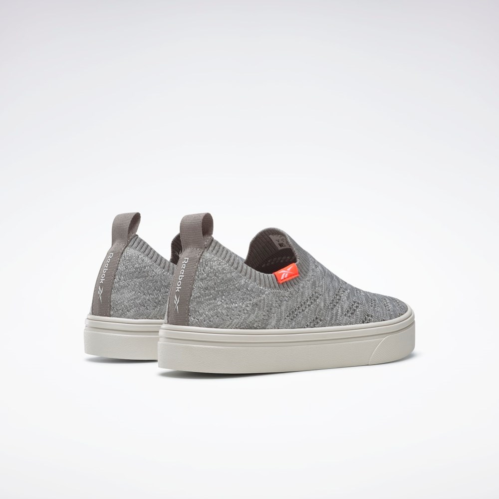 Reebok OnLux Slip-On Shoes Szare Szare Pomarańczowe | XFPW-03742