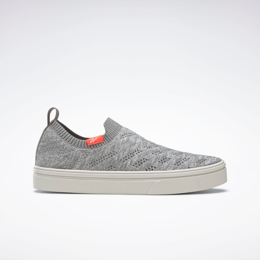 Reebok OnLux Slip-On Shoes Szare Szare Pomarańczowe | XFPW-03742