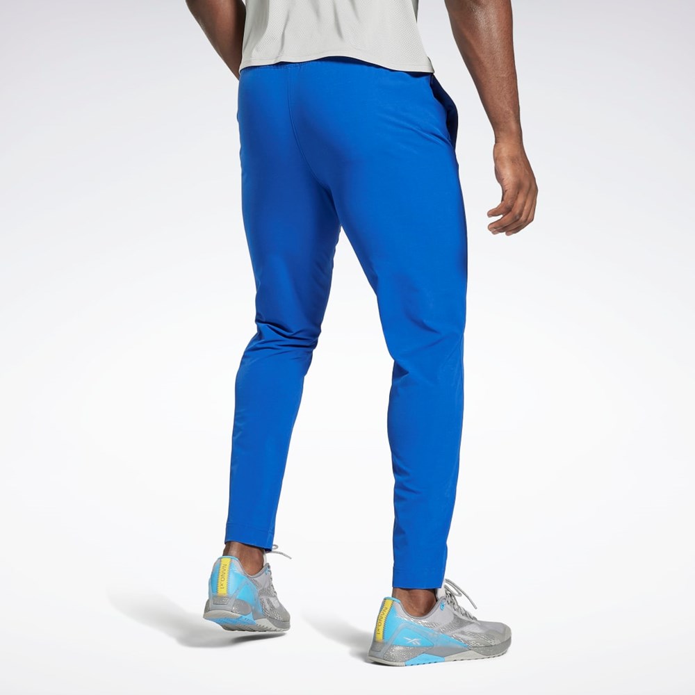 Reebok Performance Pants Niebieskie | DEXG-82916