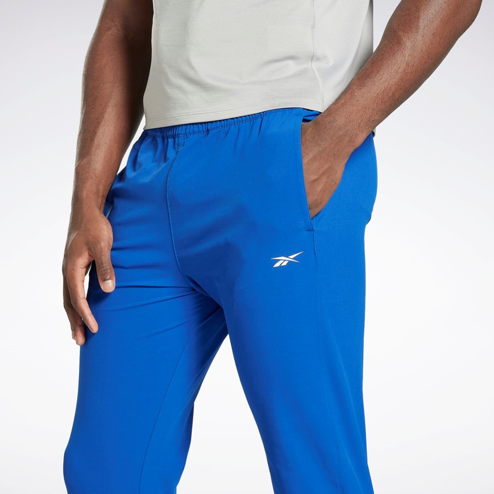 Reebok Performance Pants Niebieskie | DEXG-82916