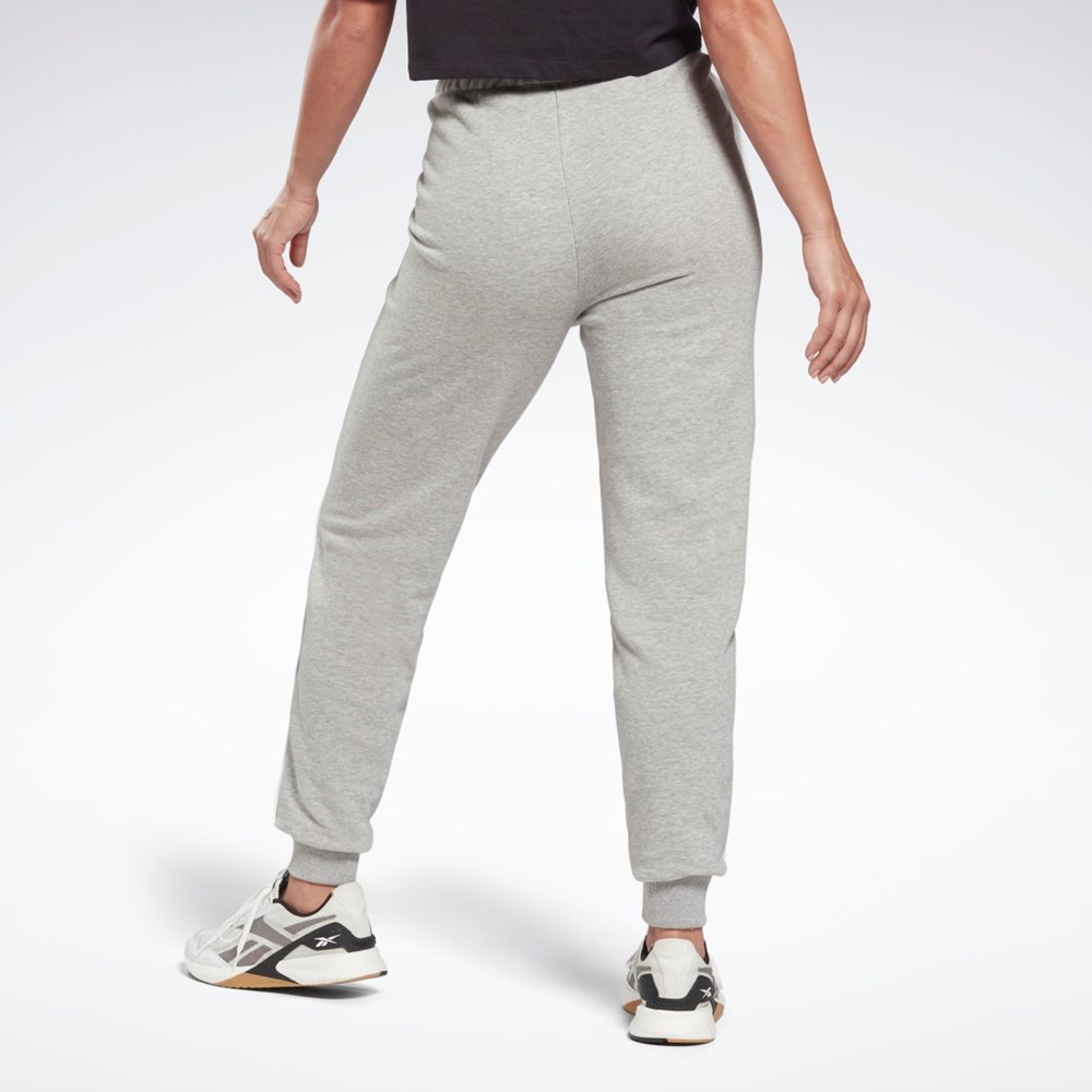 Reebok Piping Joggers Szare | ZXVB-38457