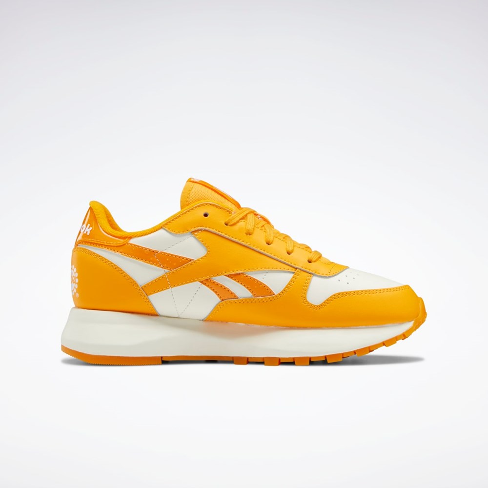 Reebok Popsicle Classic Leather SP Shoes Semi Fire Spark / Chalk / Semi Fire Spark | WTXD-89701