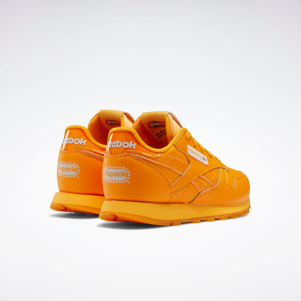 Reebok Popsicle Classic Leather Shoes - Preschool Semi Fire Spark / Semi Fire Spark / Semi Fire Spark | ZCPT-64752