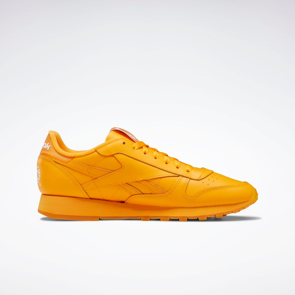 Reebok Popsicle Classic Leather Shoes Semi Fire Spark / Semi Fire Spark / Semi Fire Spark | PNKO-92801