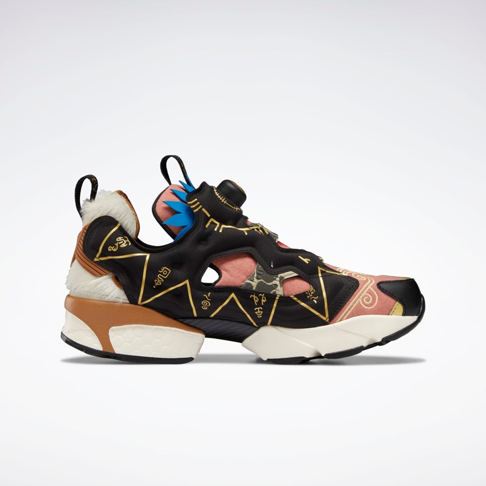 Reebok Power Rangers Instapump Fury 94 Shoes Czarne Złote | LKIW-62489