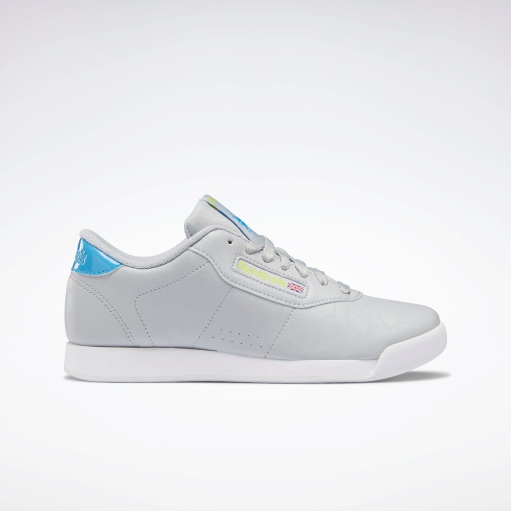 Reebok Princess Shoes Białe Szare Niebieskie | QFXH-34086