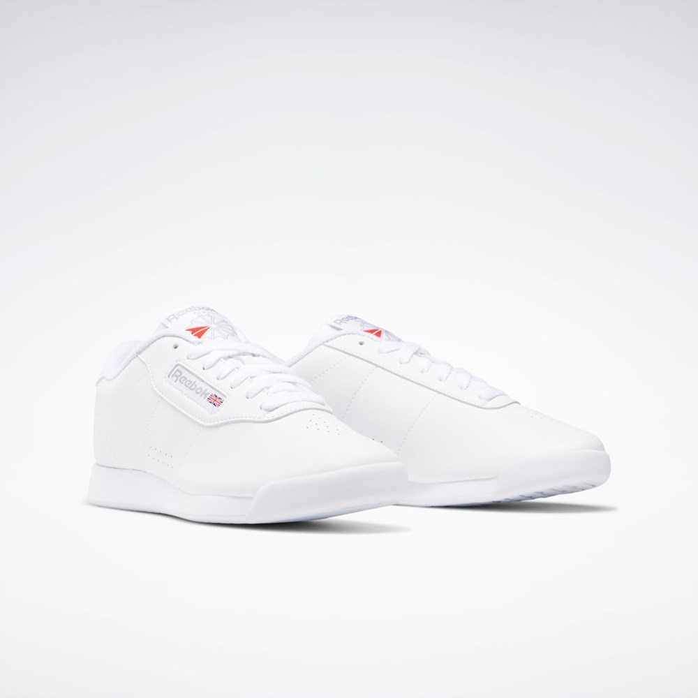 Reebok Princess Szerokie Shoes Białe | WGDP-84261