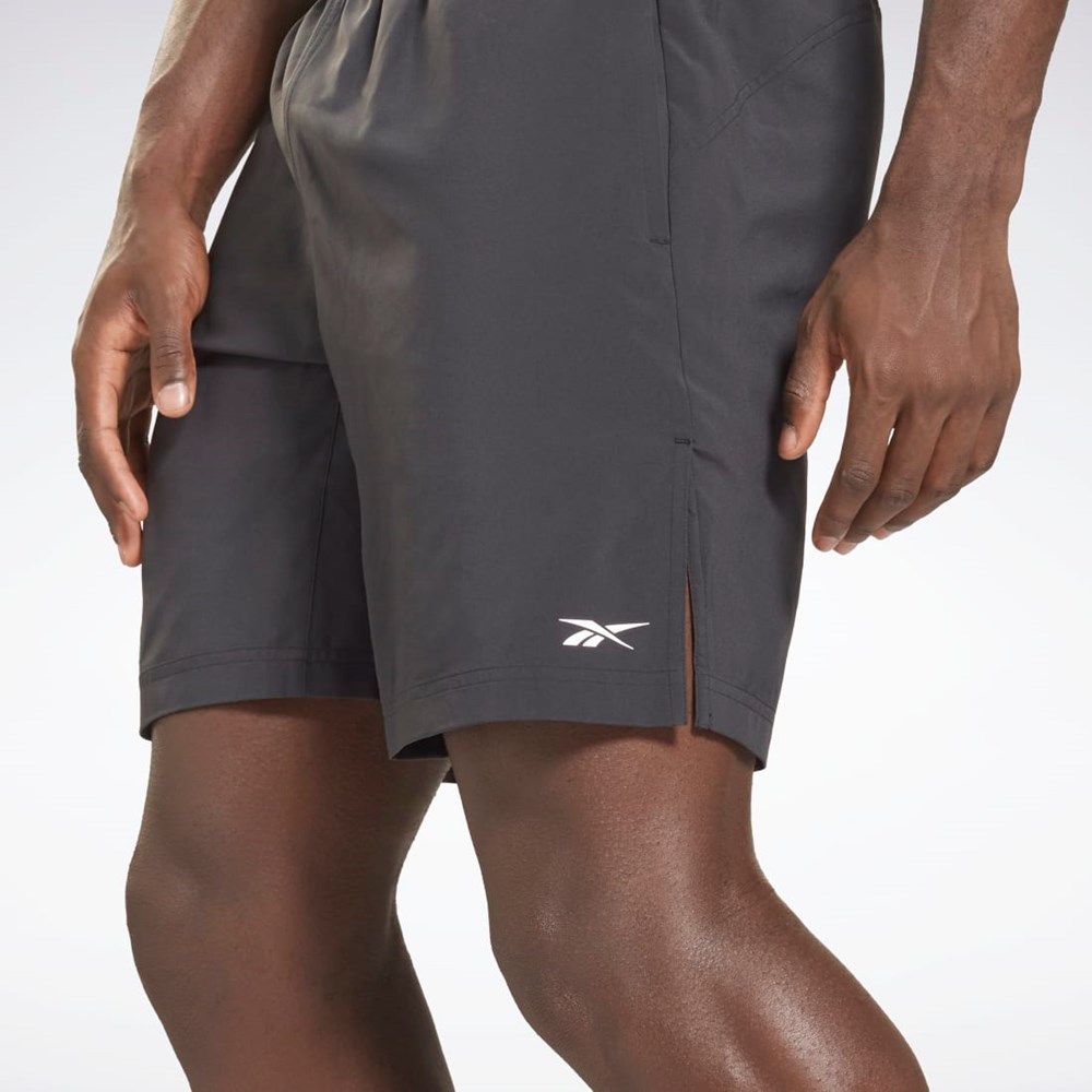 Reebok Reebok Austin Shorts Czarne | LWQA-47085