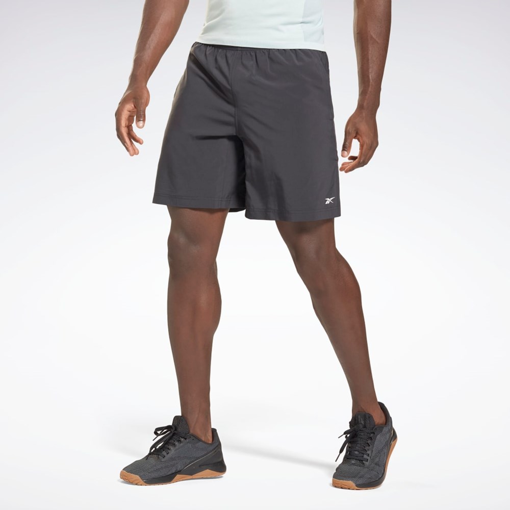 Reebok Reebok Austin Shorts Czarne | LWQA-47085