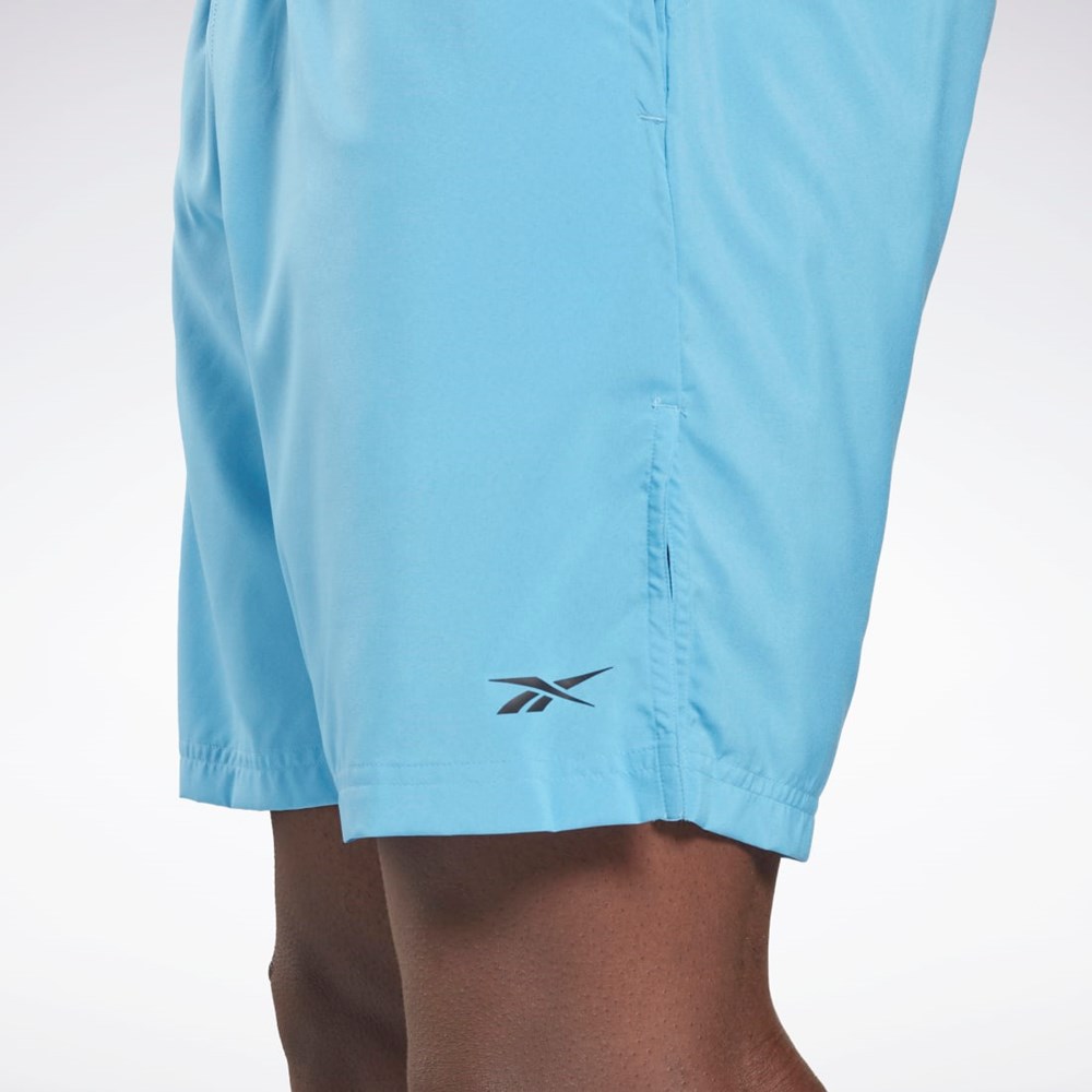 Reebok Reebok Austin Shorts Niebieskie | EJOK-46275