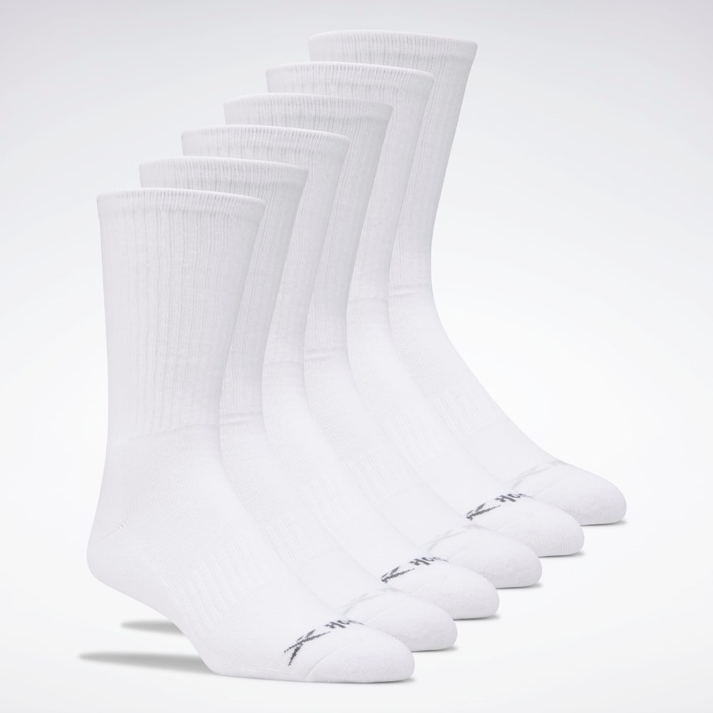 Reebok Reebok Basic Crew Socks 6 Pairs Multi | GHRO-15874