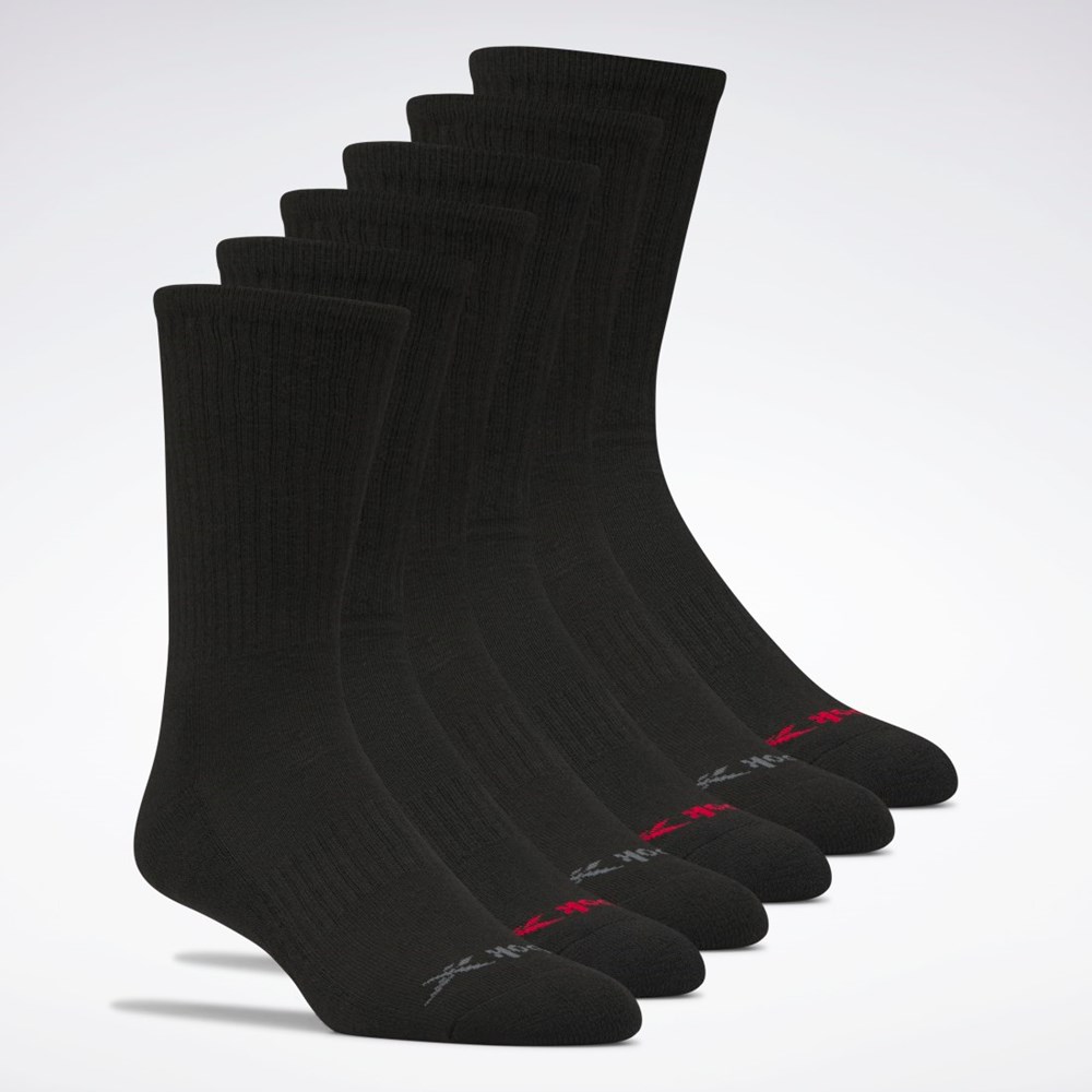 Reebok Reebok Basic Crew Socks 6 Pairs Multi | OSYE-67483