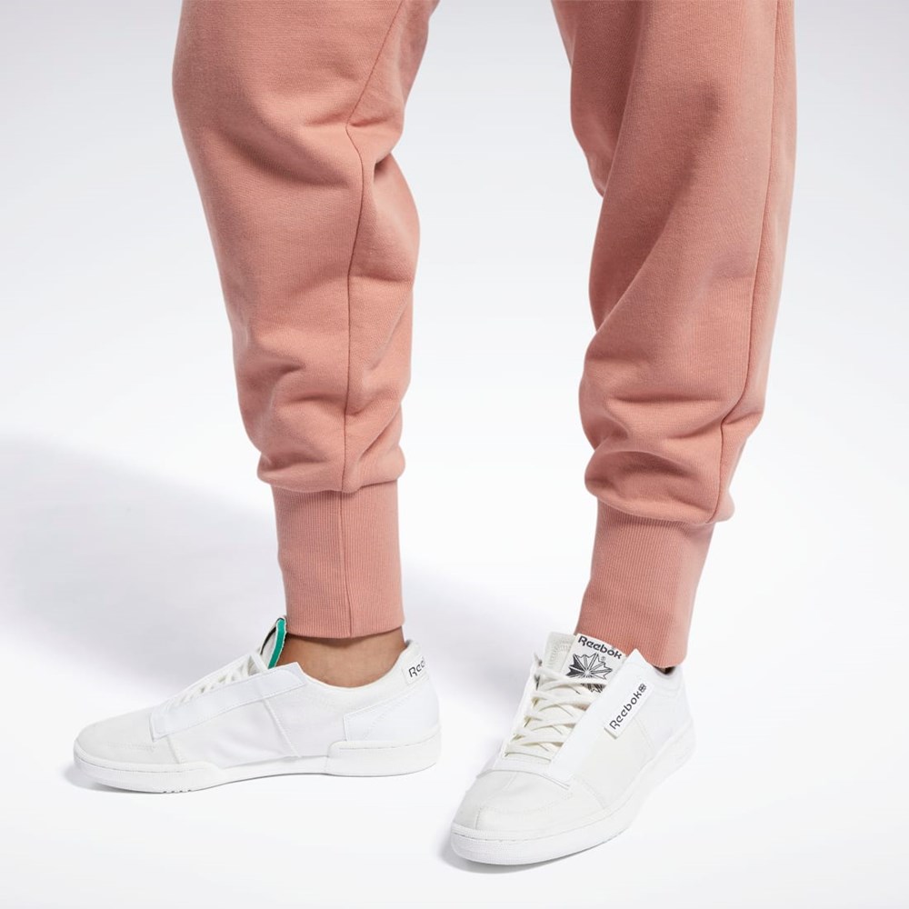 Reebok Reebok Classics French Terry Pants (Plus Size) Koralowe | MYQW-13672