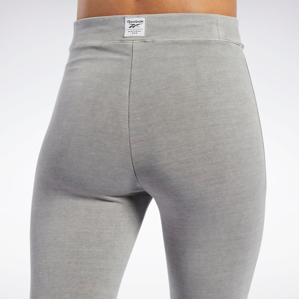 Reebok Reebok Classics Natural Dye Leggings Szare | IKDM-20156