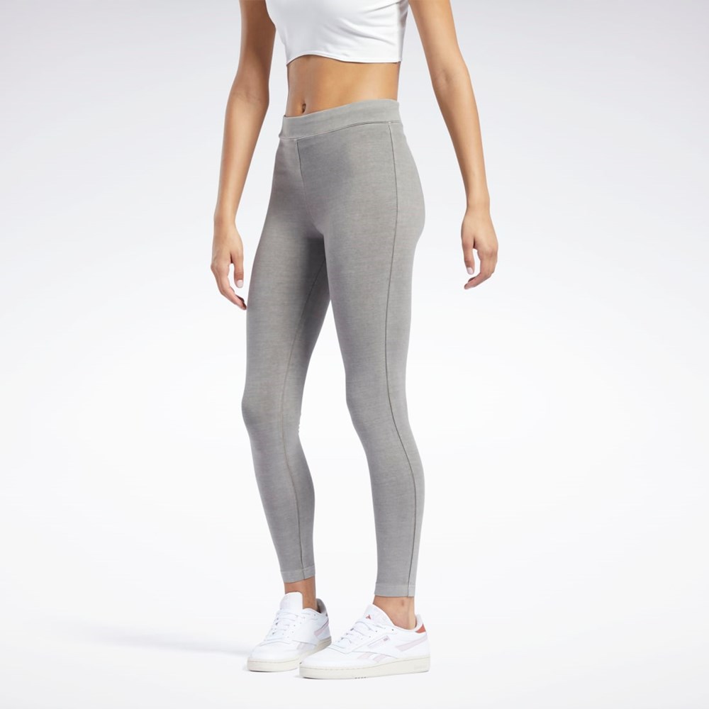 Reebok Reebok Classics Natural Dye Leggings Szare | IKDM-20156