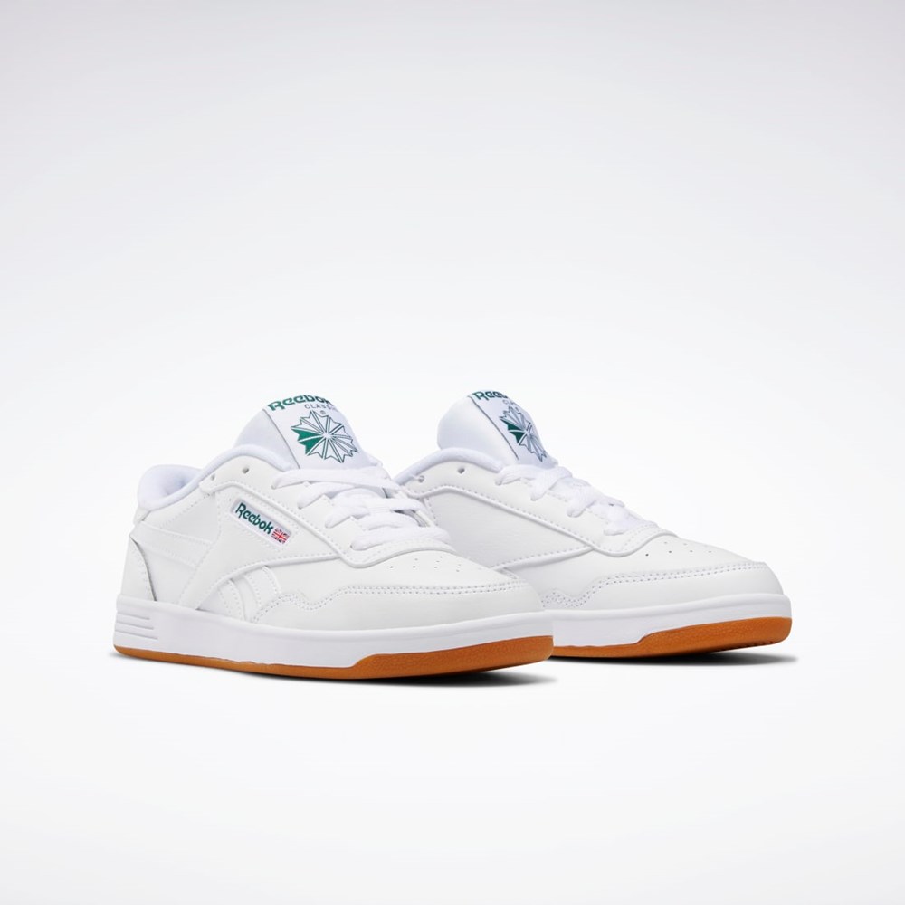 Reebok Reebok Club MEMT Shoes Białe Zielone Białe | OINR-03268