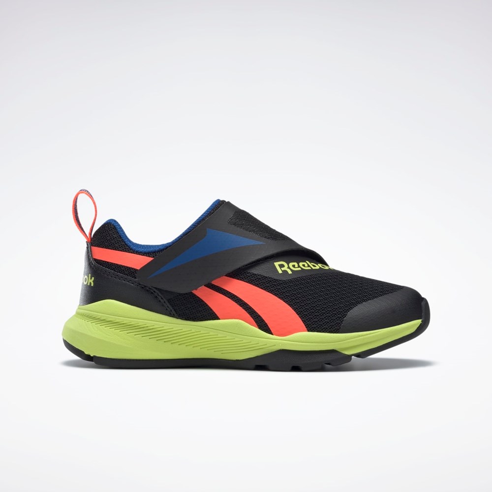 Reebok Reebok Equal Fit Shoes - Preschool Czarne Niebieskie Żółte | NQDI-43206