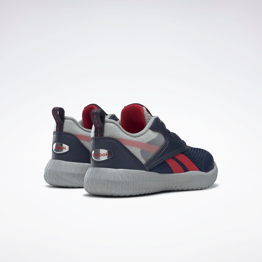 Reebok Reebok Flexagon Energy 3 Shoes - Preschool Granatowe Szare Czerwone | PZFE-04569