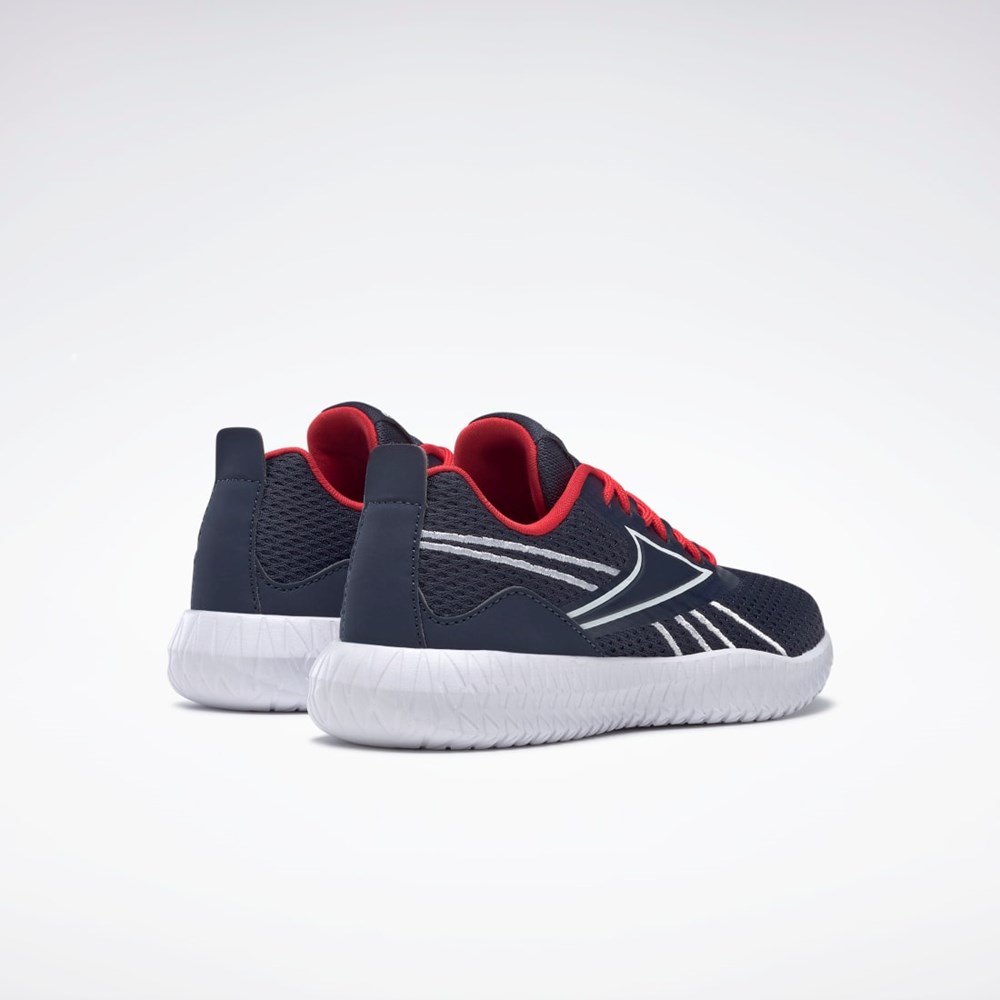 Reebok Reebok Flexagon Energy Shoes - Preschool Granatowe Czerwone Białe | ZDYB-23697