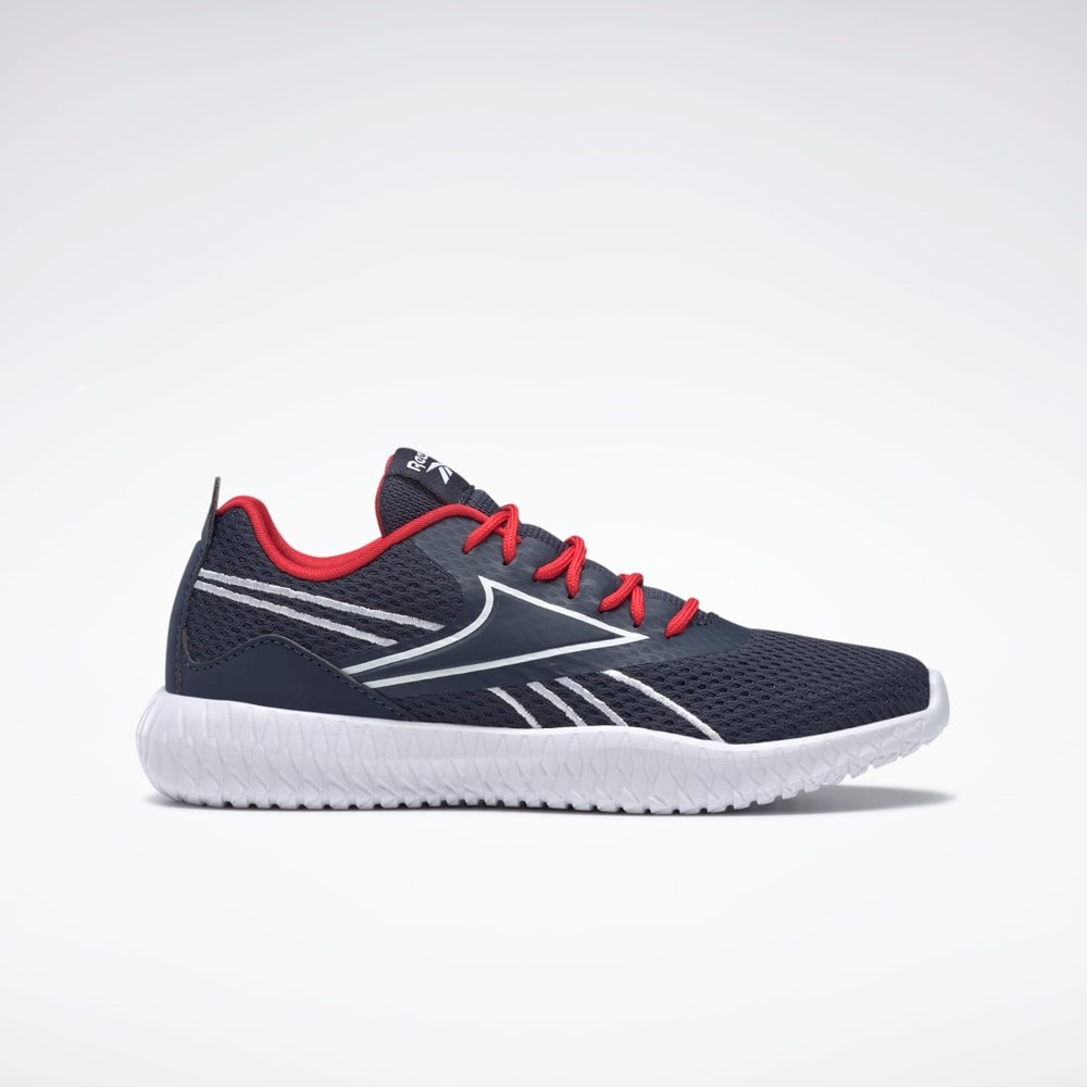 Reebok Reebok Flexagon Energy Shoes - Preschool Granatowe Czerwone Białe | ZDYB-23697