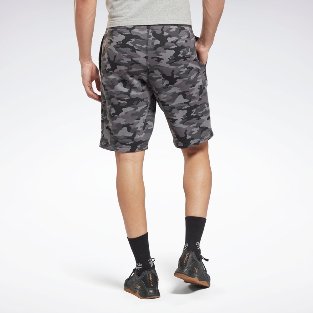 Reebok Reebok Identity Camo Shorts Czarne | LDHV-16592