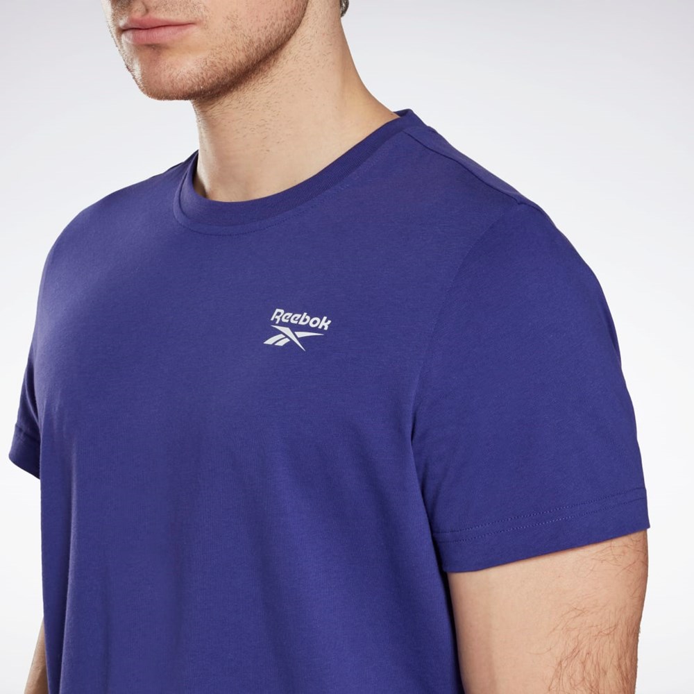 Reebok Reebok Identity Classics T-Shirt Fioletowe | RFOB-42176