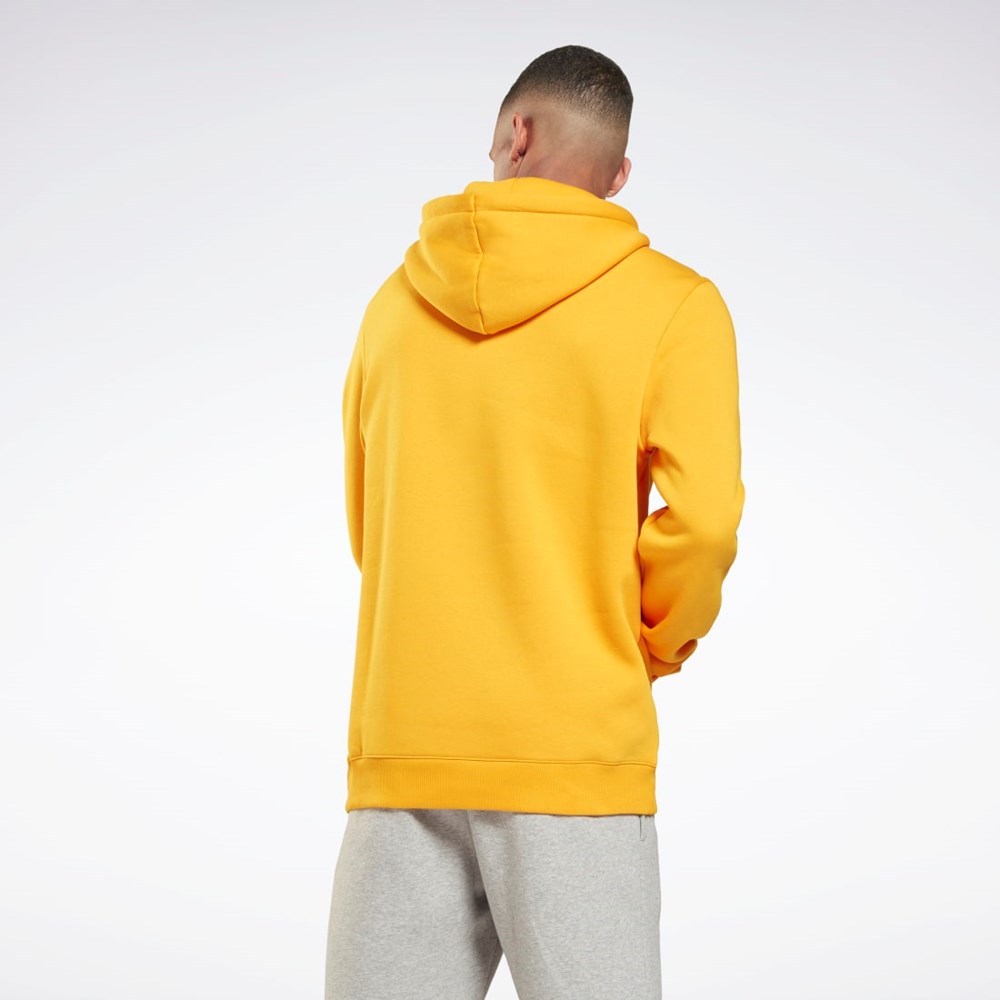 Reebok Reebok Identity Fleece Hoodie Złote | HYCK-47329