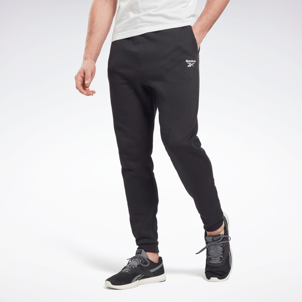 Reebok Reebok Identity Fleece Jogger Czarne | GHLX-15607