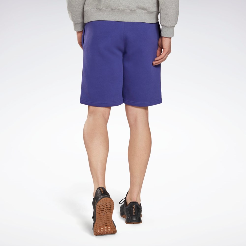 Reebok Reebok Identity Fleece Shorts Fioletowe | EOSC-87213