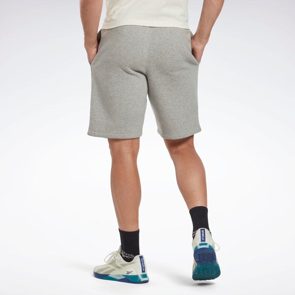 Reebok Reebok Identity Fleece Shorts Szare | KHFW-68794