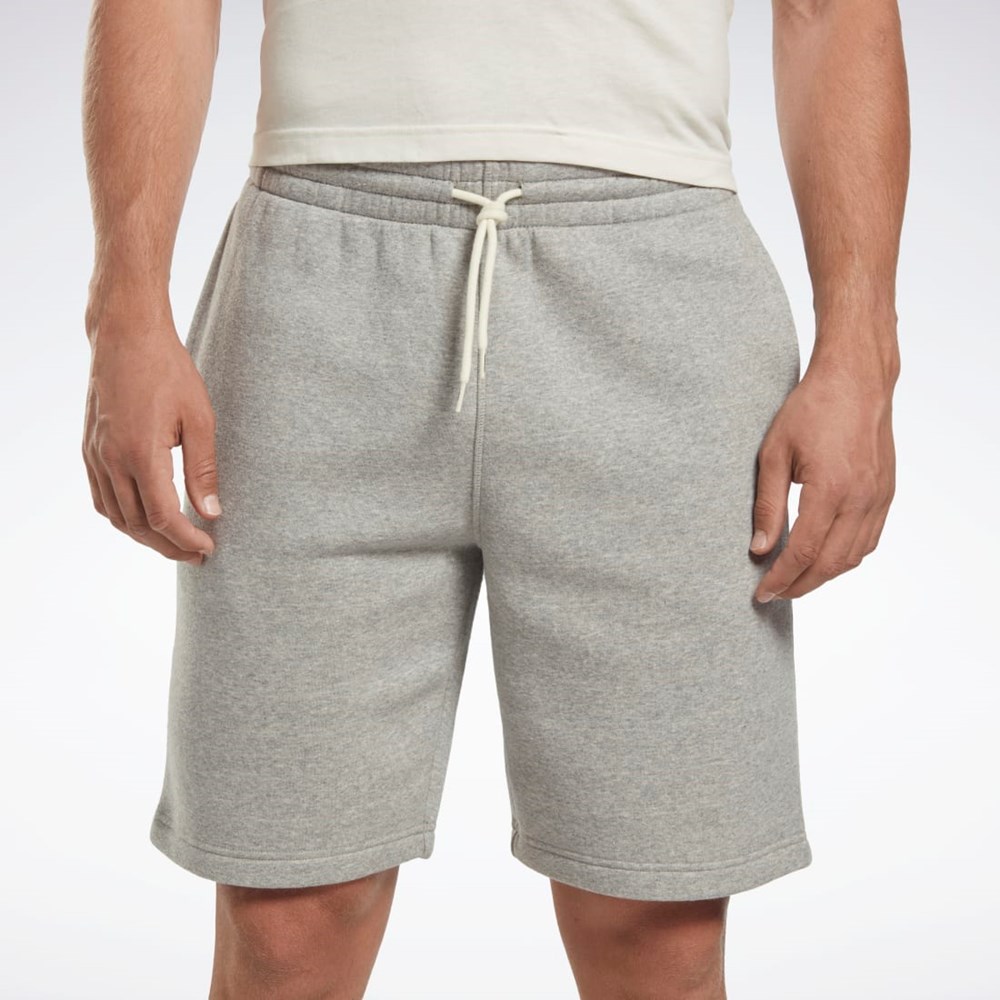 Reebok Reebok Identity Fleece Shorts Szare | KHFW-68794