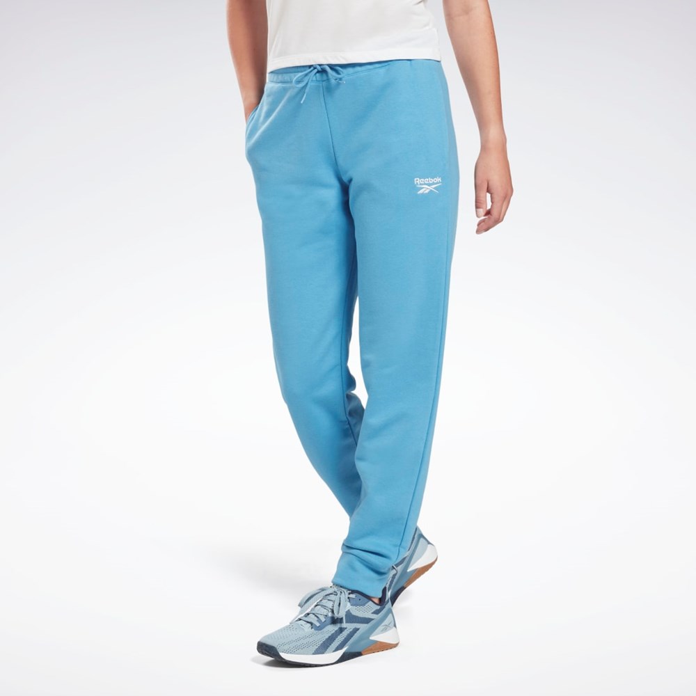 Reebok Reebok Identity French Terry Pants Niebieskie | YBPI-73468