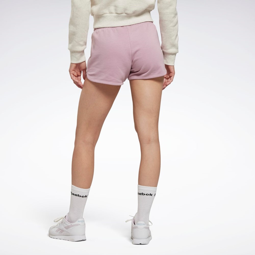 Reebok Reebok Identity French Terry Shorts Infused Lilac | AGIF-38607