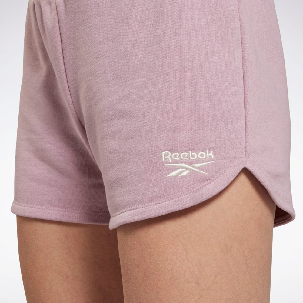 Reebok Reebok Identity French Terry Shorts Infused Lilac | AGIF-38607