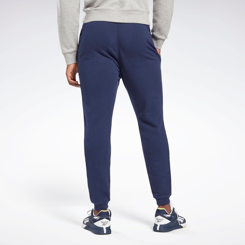 Reebok Reebok Identity Joggers Granatowe | QFWE-81509