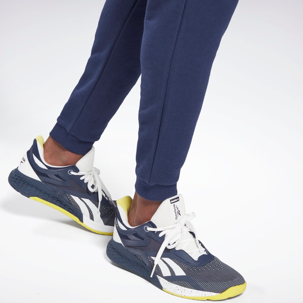 Reebok Reebok Identity Joggers Granatowe | QFWE-81509